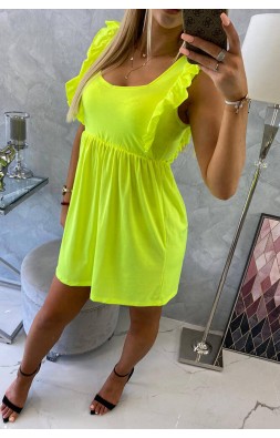 Neonovožlté šaty