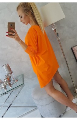 Tunika  predlžená oversize Orange