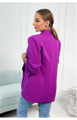 Elegantné sako fialové