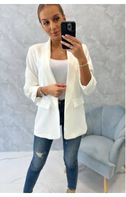 Elegantné sako biele