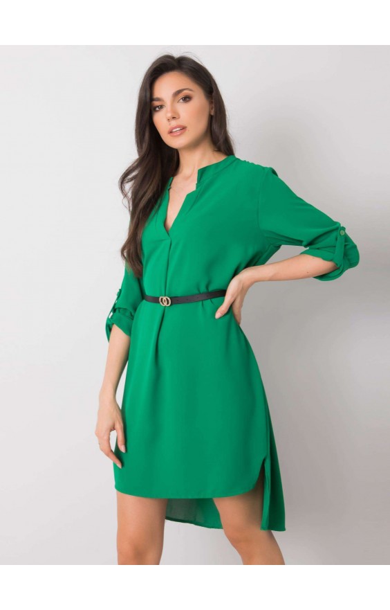 Stella šaty s opaskom  svetlé zelené