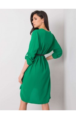 Stella šaty s opaskom  svetlé zelené